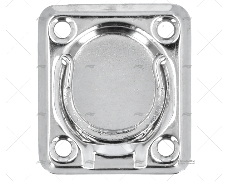 PLATINE ANNEAU 57.1 X 50.8mm INOX