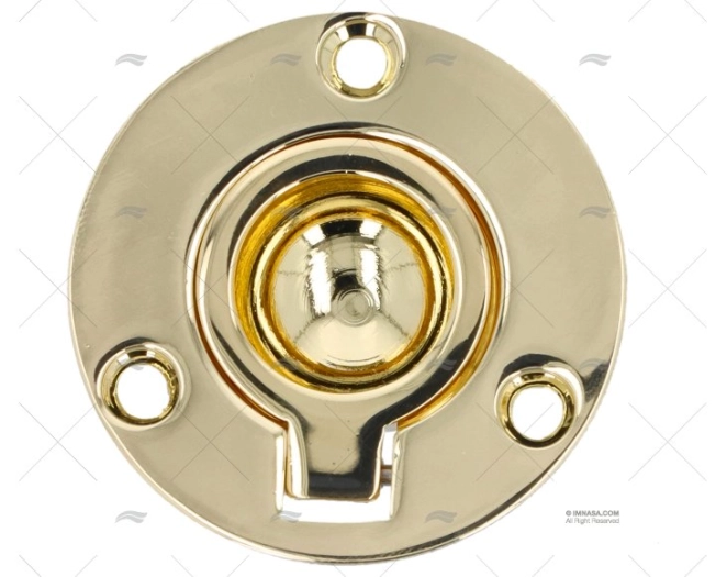 MANIGLIA TONDA OTTONE LUCIDO