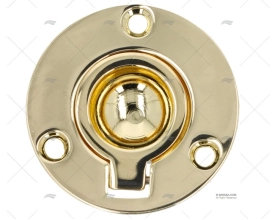 MANIGLIA TONDA OTTONE LUCIDO