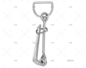 GANCHO DESLIZANTE BALSA INOX 170mm HAMMAR