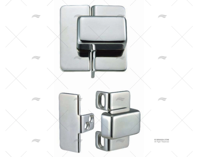 SWIVEL CABINET LATCH 48mm INOX 316 MARINE TOWN