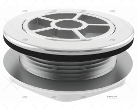 ESGOTO GRELHA 2" COM ROSCA INOX 316 MARINE TOWN