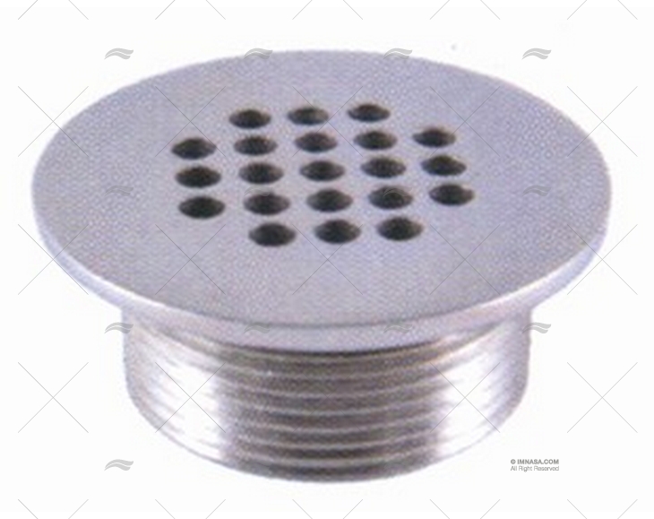 ÉVACUATION DROITE 1\"3/4 DRAINAGE INOX 316 MARINE TOWN