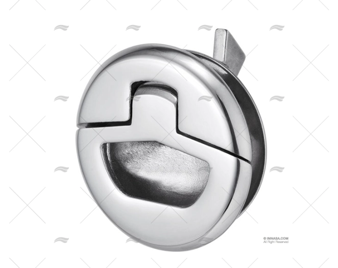 ROUND SLAM LATCH W/O LOCK 35mm inox 316 MARINE TOWN