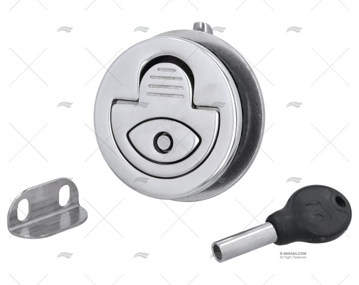 CIERRE TIRADOR ESTANCO C/LLAVE 51mm NYLO MARINE TOWN