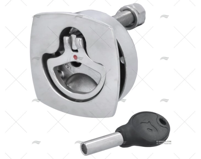 COMPRES. LATCH W/LOCK W/O PAWL 51mm SS MARINE TOWN