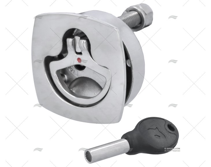 FECHO TAMB. C/CHAVE S/TRAQUETE 51mm INOX MARINE TOWN