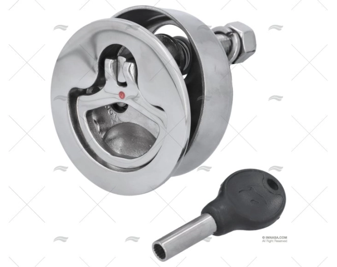 CHIUSURA TAMB. C/CHIAVE S/TRINCHETTO 51mm INOX MARINE TOWN