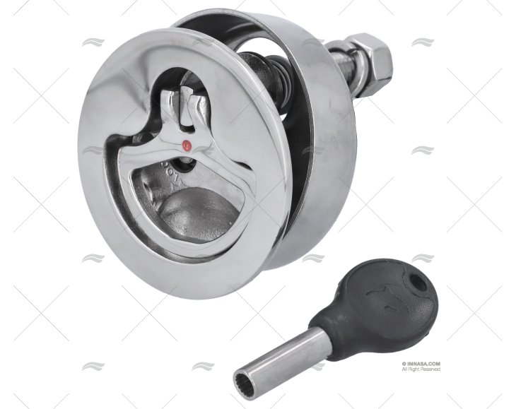 CHIUSURA TAMB. C/CHIAVE S/TRINCHETTO 51mm INOX MARINE TOWN