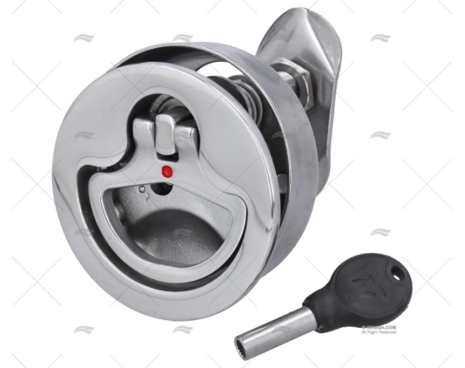 FECHO TAMB.C/CHAVE/TRINQ. 63.5mm SS316 MARINE TOWN