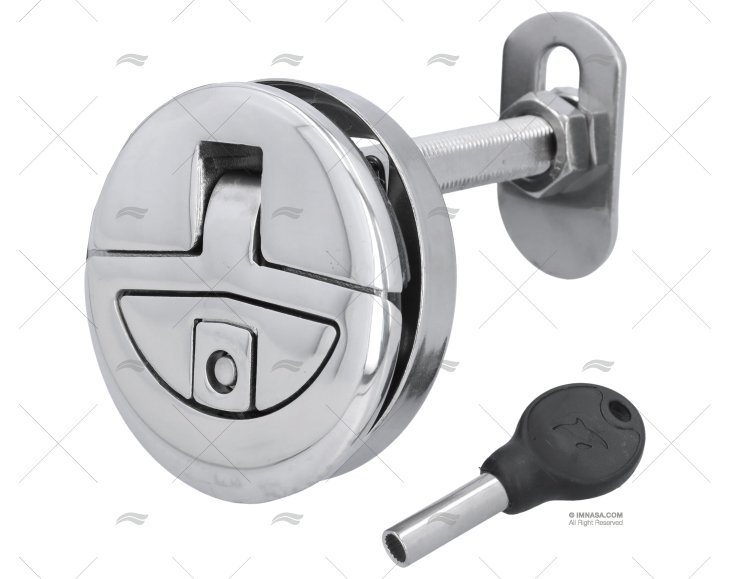 FECHO PUXADOR TOUCH C/CHAVE 63.5mm SS31 MARINE TOWN