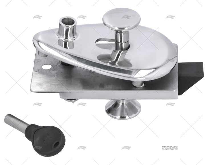 FECHO PORTA 106.5mm 12.7-19mm INOX 316 MARINE TOWN