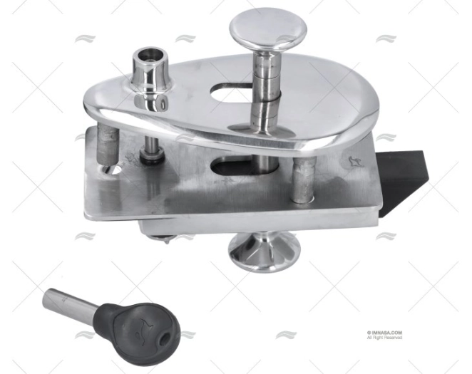 DOOR LATCH LOCKING 106.5mm 31-38mm SS316 MARINE TOWN