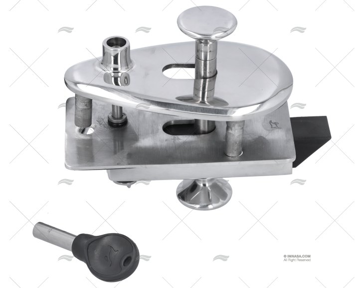 FERMETURE PORTE 106.5mm 31-38mm INOX 316 MARINE TOWN