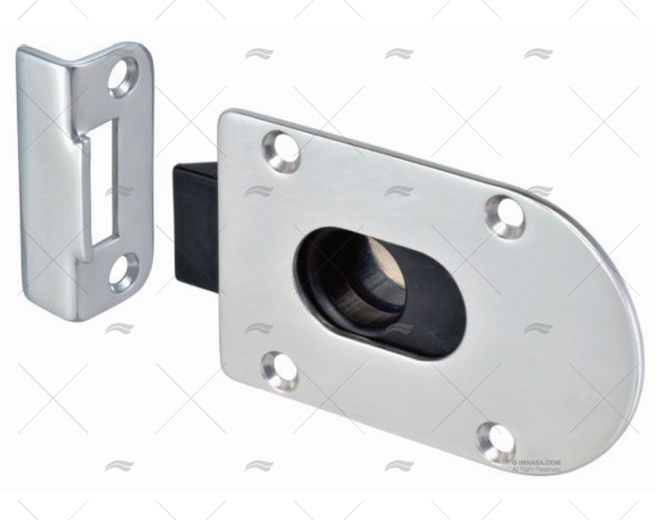 BLOQUEIO DE PORTA PARA FIBRA DE AÇO INOX MARINE TOWN