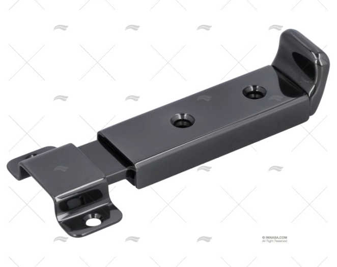 TRINCO PADRÃO PRETO 123mm AÇO INOX 316 MARINE TOWN