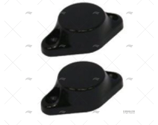 SUPORTE DE ÍMÃ PRETO EM NYLON INFERIOR MARINE TOWN