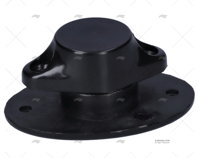 BLACK MAGNET HOLDER BOTTOM NYLON MARINE TOWN