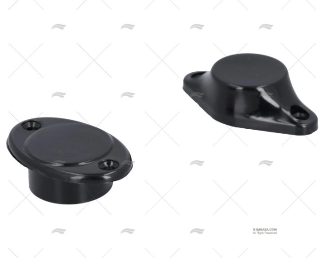 FIXAÇÃO MAGNÉTICA PORTA PRETA NYLON MARINE TOWN