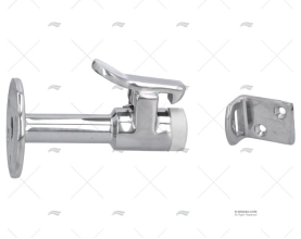 FIXADOR DE PORTA HORIZONTAL SS316 BRANCO MARINE TOWN