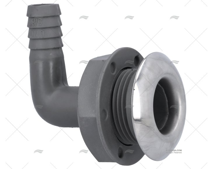 90º STALON THRU HULL 16mm MARINE TOWN