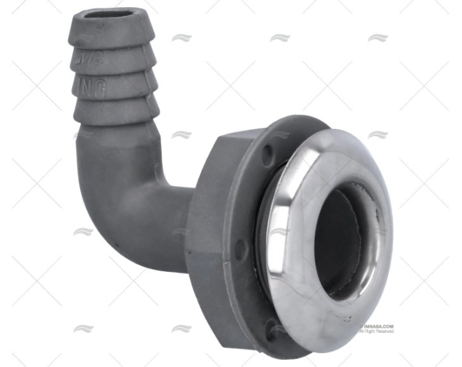 90º STALON THRU HULL 19mm MARINE TOWN