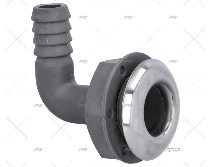 90º STALON THRU HULL 19mm MARINE TOWN