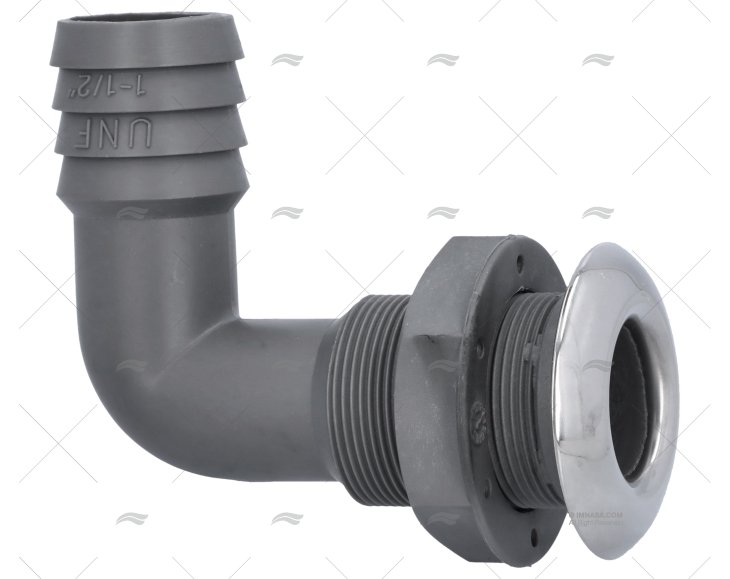 PASSECOQUE COUDE 90░ 38mm MARINE TOWN