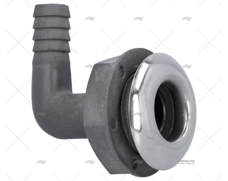 RESPIRADOURO PVC C/ARO INOX SS316 MARINE TOWN