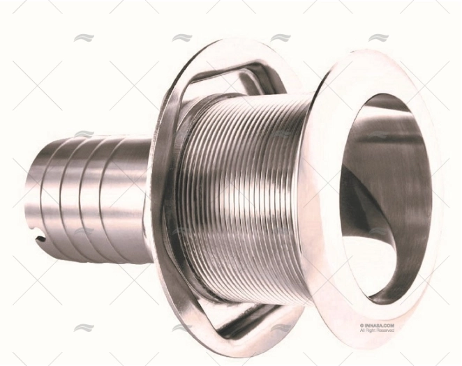 MEGA PASSASCAFO C/VALVOLA 38mm INOX 316 MARINE TOWN