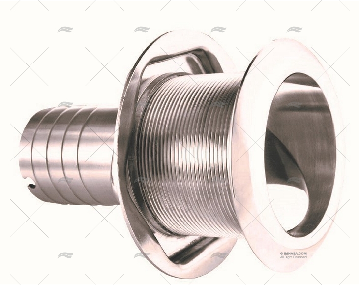 MEGA PASSASCAFO C/VALVOLA 38mm INOX 316 MARINE TOWN