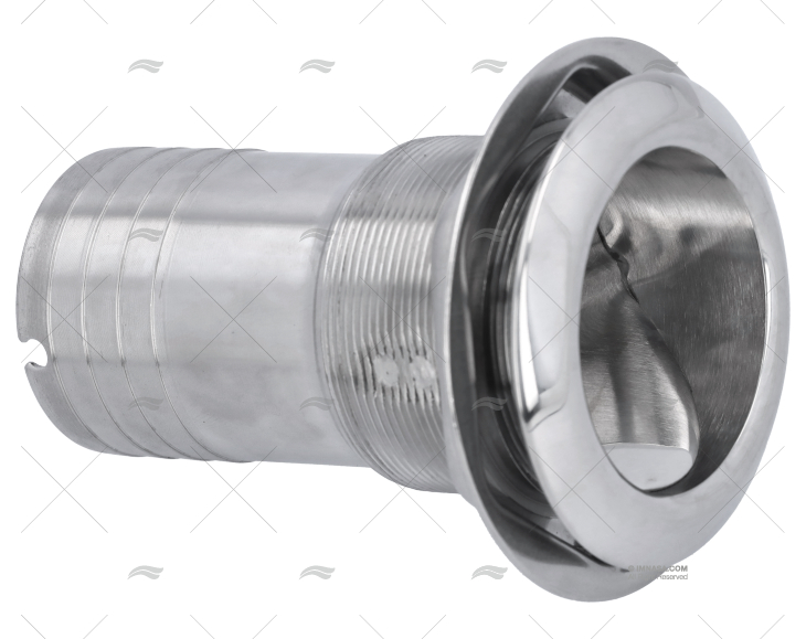 MEGA PASSACASCO C/VÁLVULA 51mm INOX 316 MARINE TOWN