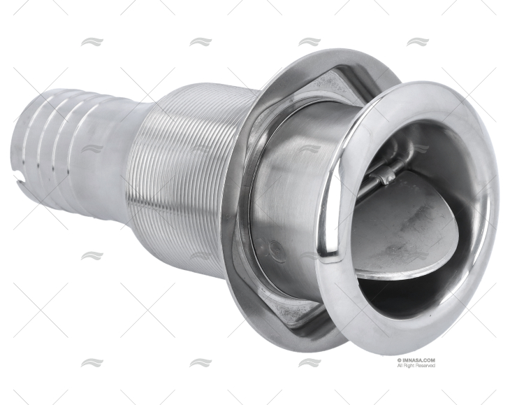 MEGA PASSASCAFO C/VALVOLA 38mm INOX 316 MARINE TOWN