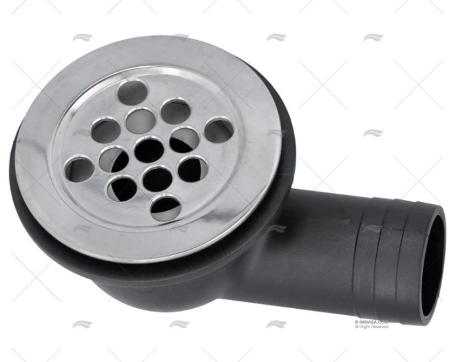 ODVOD KOLJENO  38mm PVC/INOX 316 MARINE TOWN