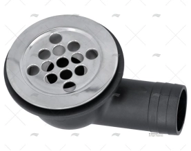 ODVOD KOLJENO  38mm PVC/INOX 316 MARINE TOWN