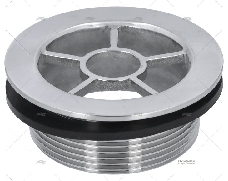 ESGOTO GRELHA 2" BSP INOX 316 MARINE TOWN