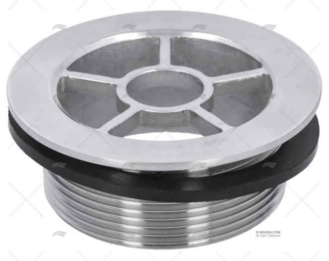 SCARICO A GRIGLIA 2" NPSM INOX 316 MARINE TOWN