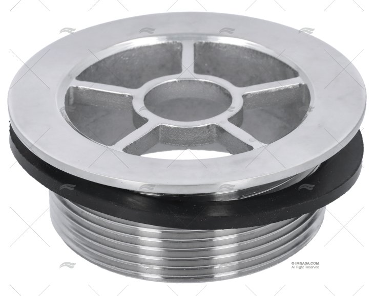 ÉVACUATION GRILLE 2\" NPSM INOX 316 MARINE TOWN