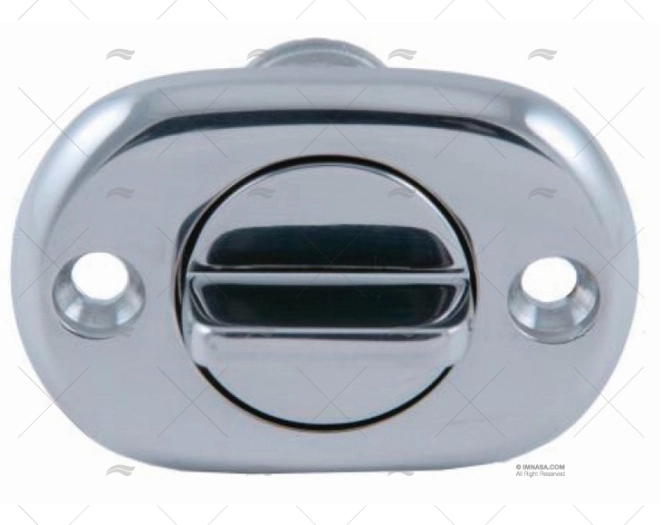 FICHA DE DRENAGEM OVAL INOX 316 MARINE TOWN