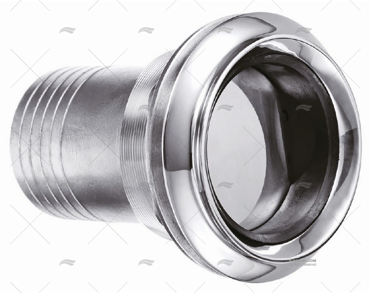 SAÍDA DE ESCAPE 64mm INOX 316 MARINE TOWN