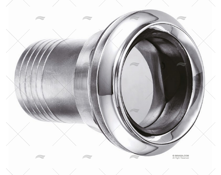 SAÍDA DE ESCAPE 76mm INOX 316 MARINE TOWN
