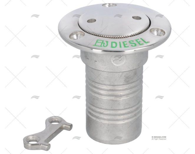 TAPON POP OUT DIESEL 0º 38mm INOX 316 MARINE TOWN