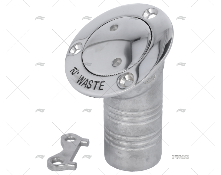 TAPON WASTE 38mm INOX 30º POP-OUT