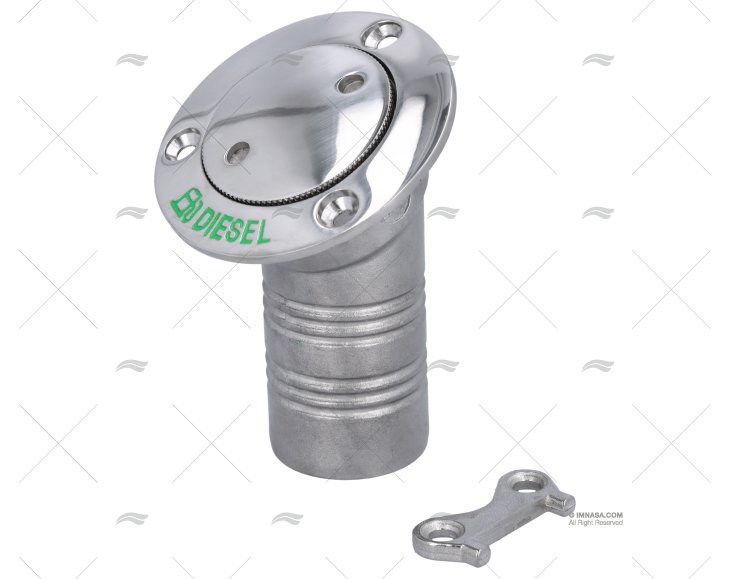 TAPPO GASOLIO 38mm INOX 30º POP-OUT MARINE TOWN