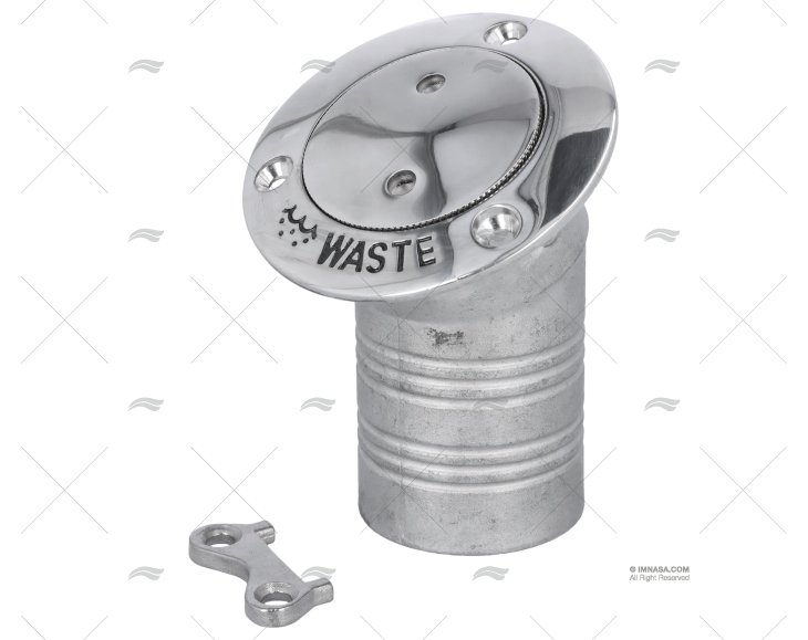 TAPPO POP OUT SCARICO 30º 51mm INOX 316 MARINE TOWN