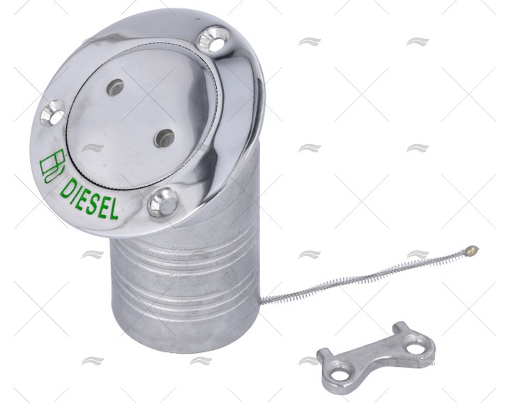 TAPPO GASOLIO 50mm ACCIAIO INOX 30º POP-OUT MARINE TOWN
