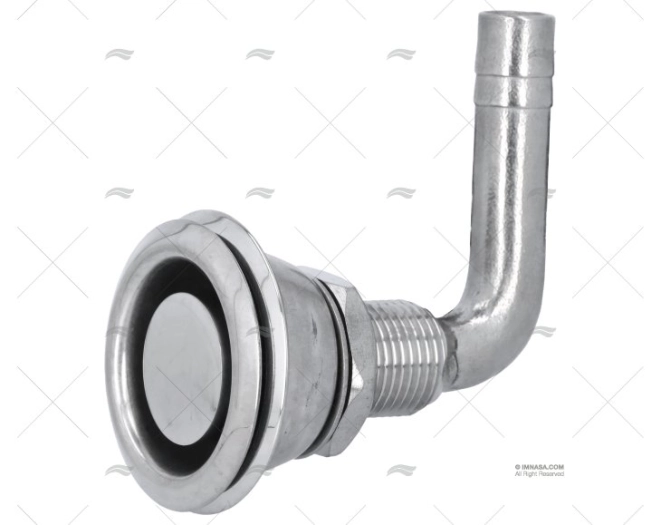 SFIATO 90º 12.7mm INOX 316 MARINE TOWN