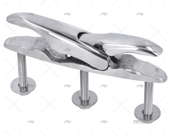 X FOLDING CLEAT 152mm INOX 316 MARINE TOWN
