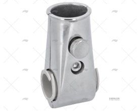 SUPORTE TUBO HASTE 22/25 INOX 316 MARINE TOWN