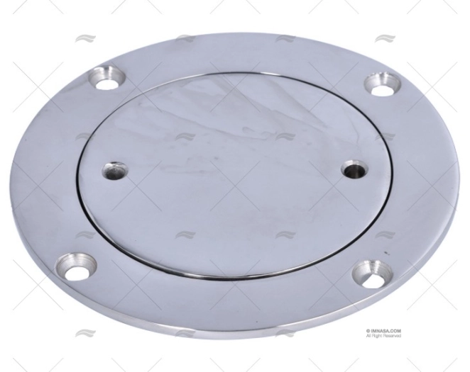 TAMPA REGISTO INOX SS 316 75mm